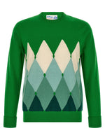 Green Crew Neck Sweater 1