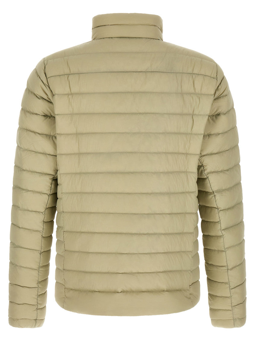 Beige Mock Collar Jacket 2