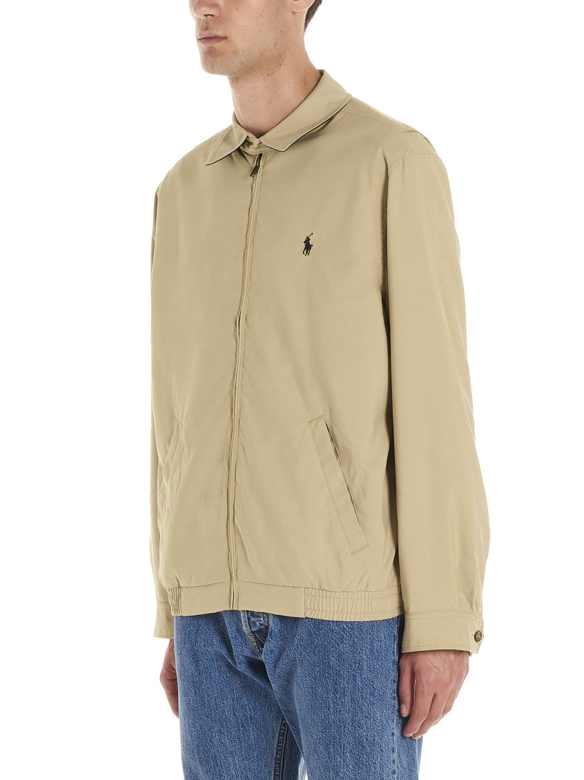 Beige Shirt Collar Jacket 2