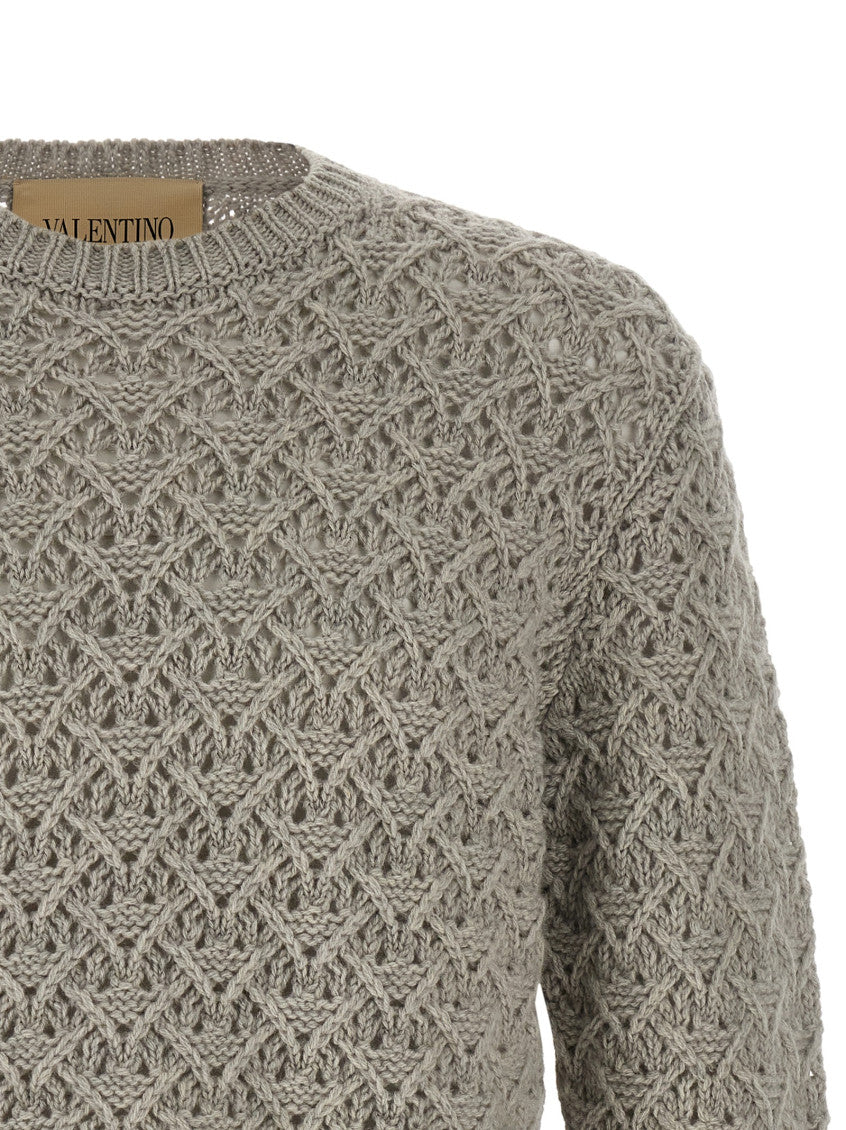 Grey Crew Neck Sweater 3