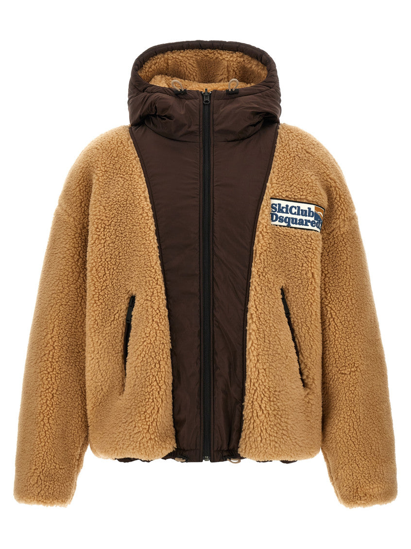 Brown Hood Reversible Jacket 1
