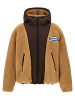 Brown Hood Reversible Jacket 1