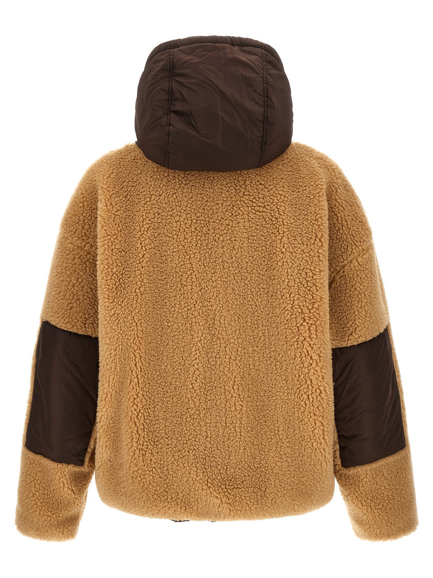 Brown Hood Reversible Jacket 3