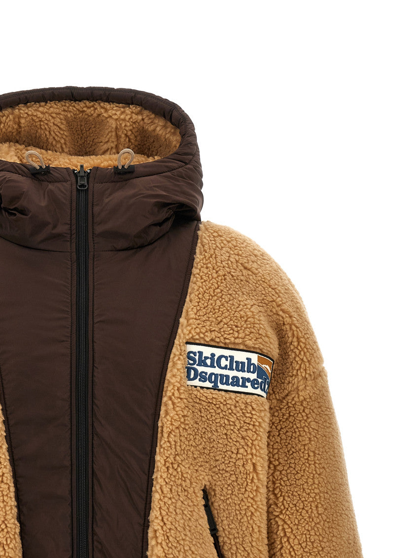 Brown Hood Reversible Jacket 4