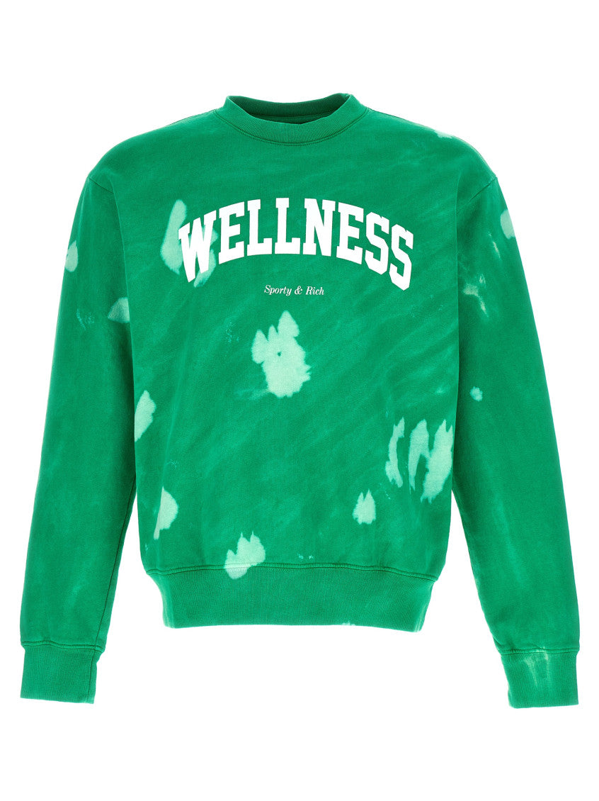 Green Crew Neck Sweatshirt 1