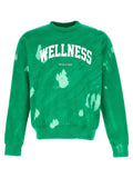 Green Crew Neck Sweatshirt 1