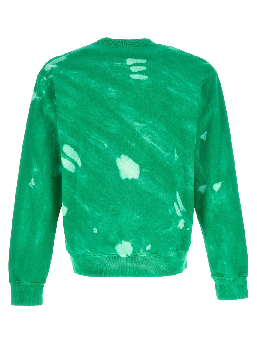 Green Crew Neck Sweatshirt 2
