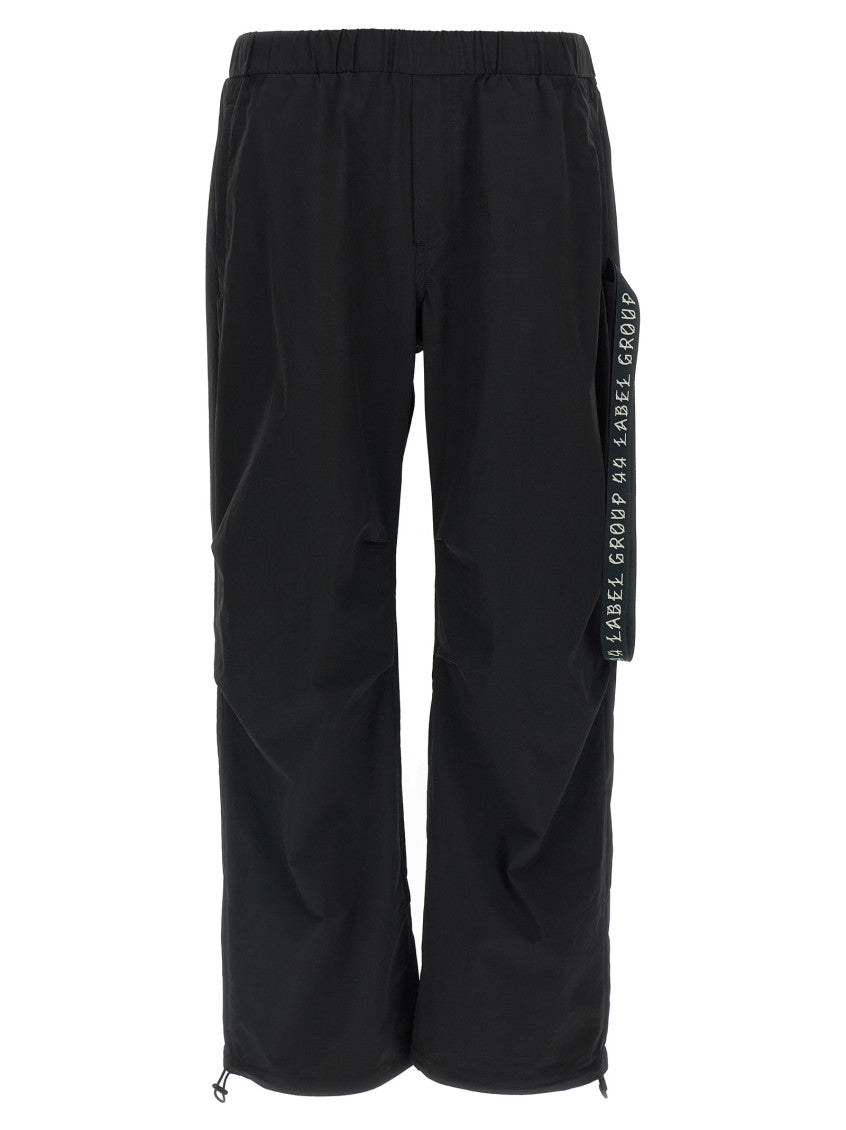 Black Elasticated Trousers 1