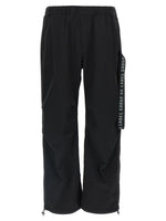 Black Elasticated Trousers 1