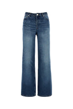 Blue Bootcut High Rise Jeans 1