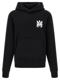 Black Relaxed Logo Hoodie 1