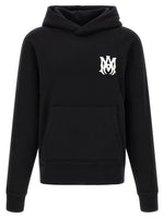 Black Relaxed Logo Hoodie 1