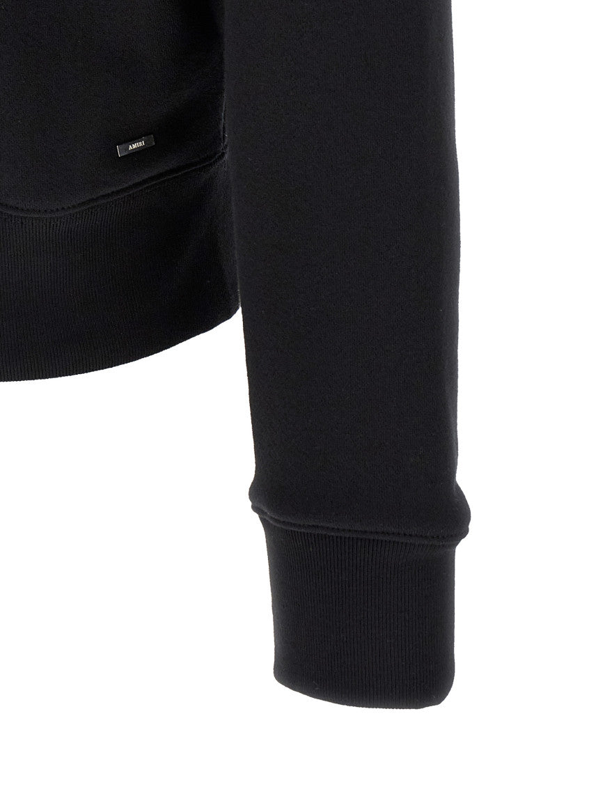 Black Relaxed Logo Hoodie 4