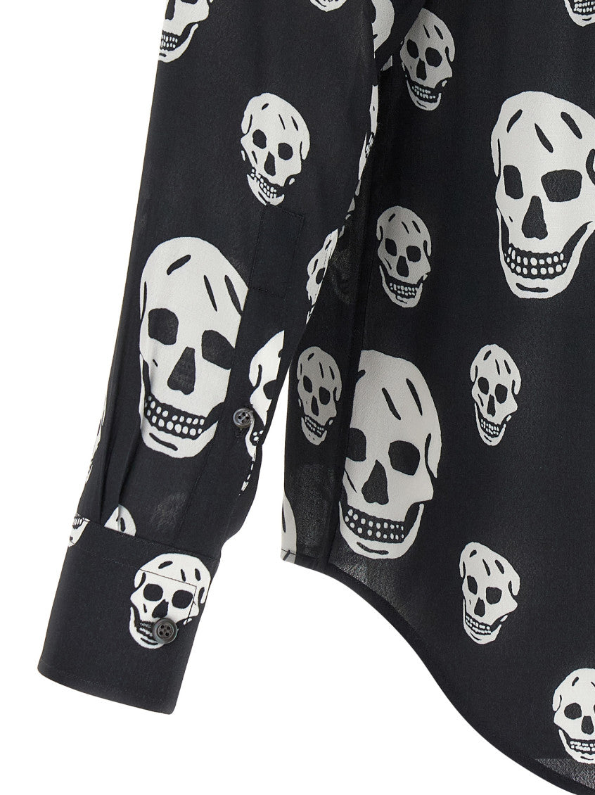 Black Regular Graphic Shirt 4