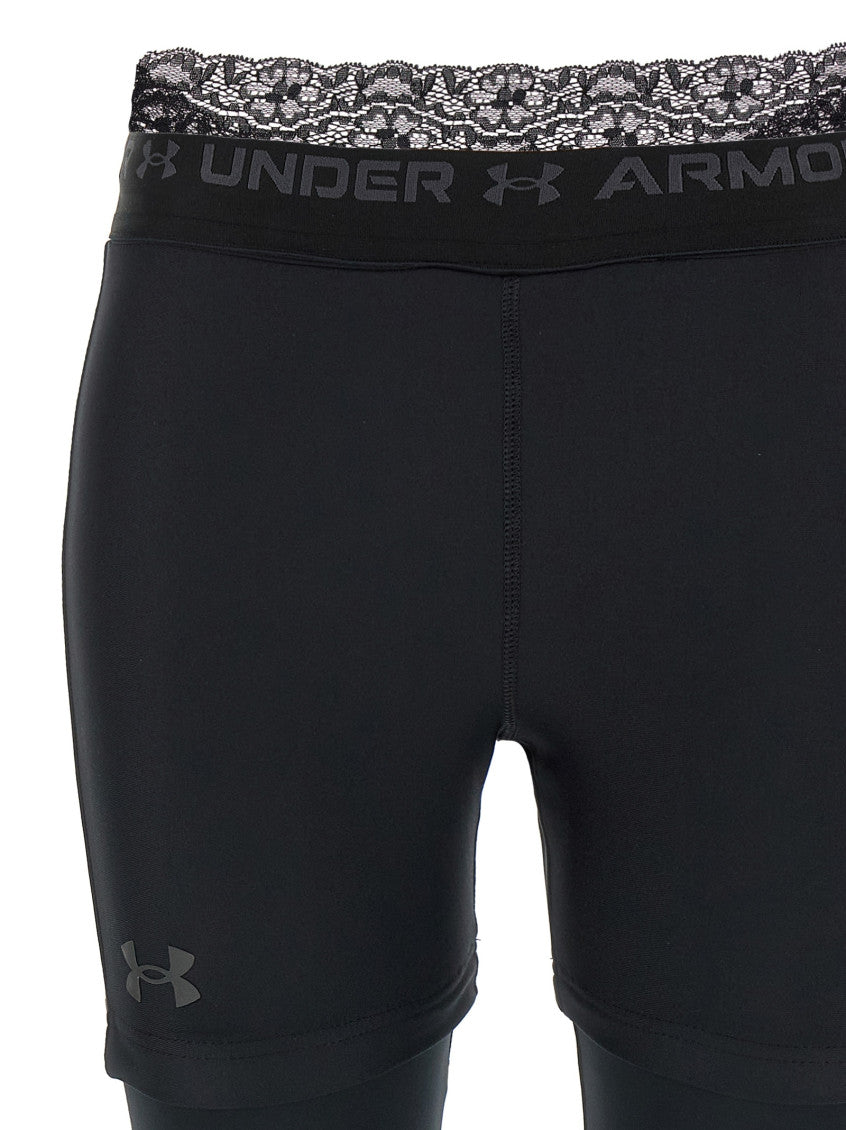 Black Slim Logo Leggings 3