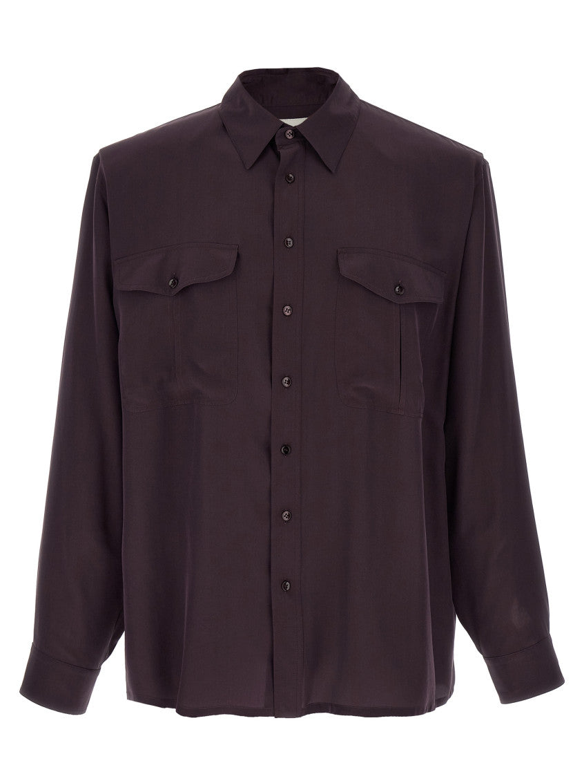 Dark Purple Regular Shirt 1