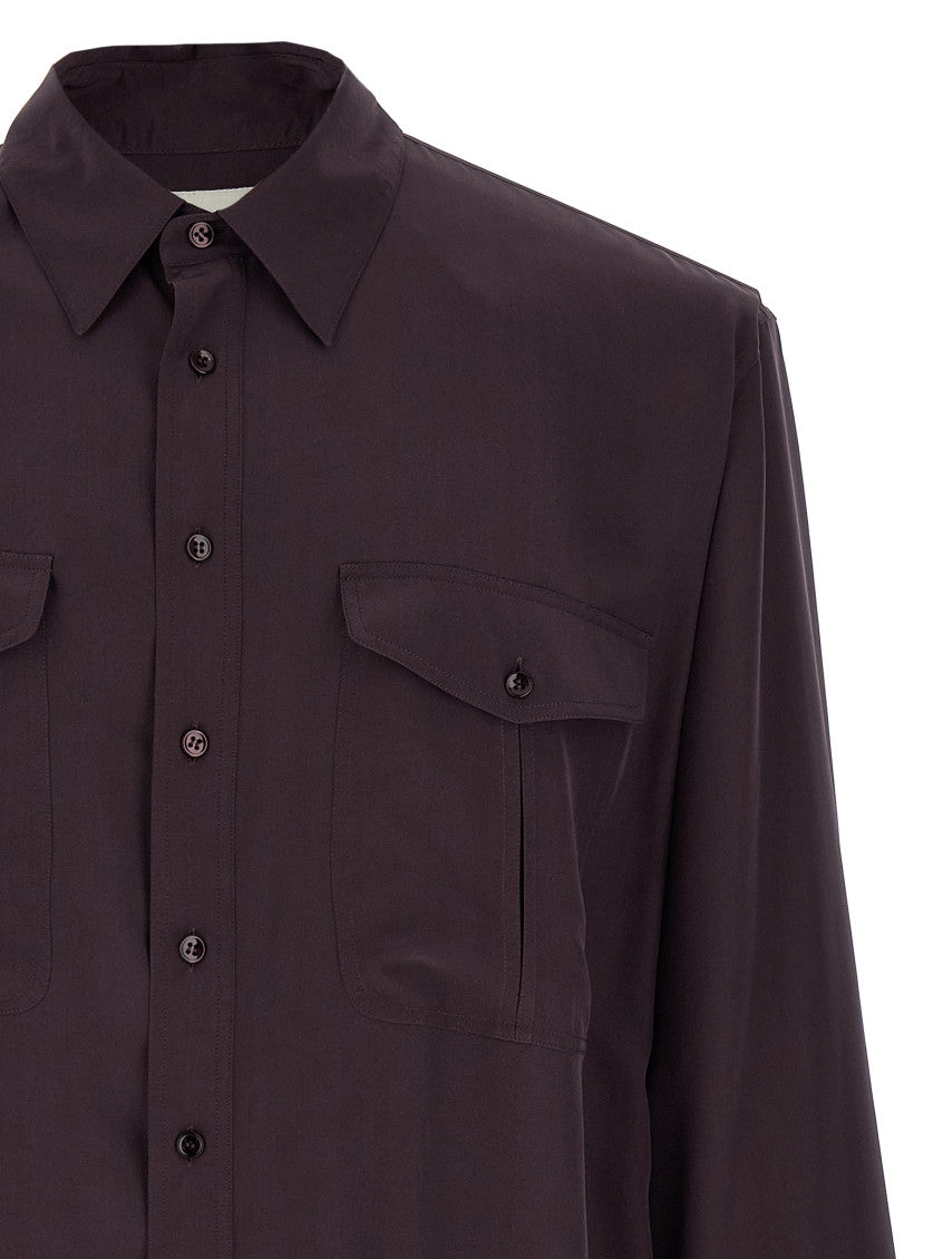 Dark Purple Regular Shirt 3