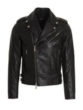 Black Notched Lapel Jacket 1