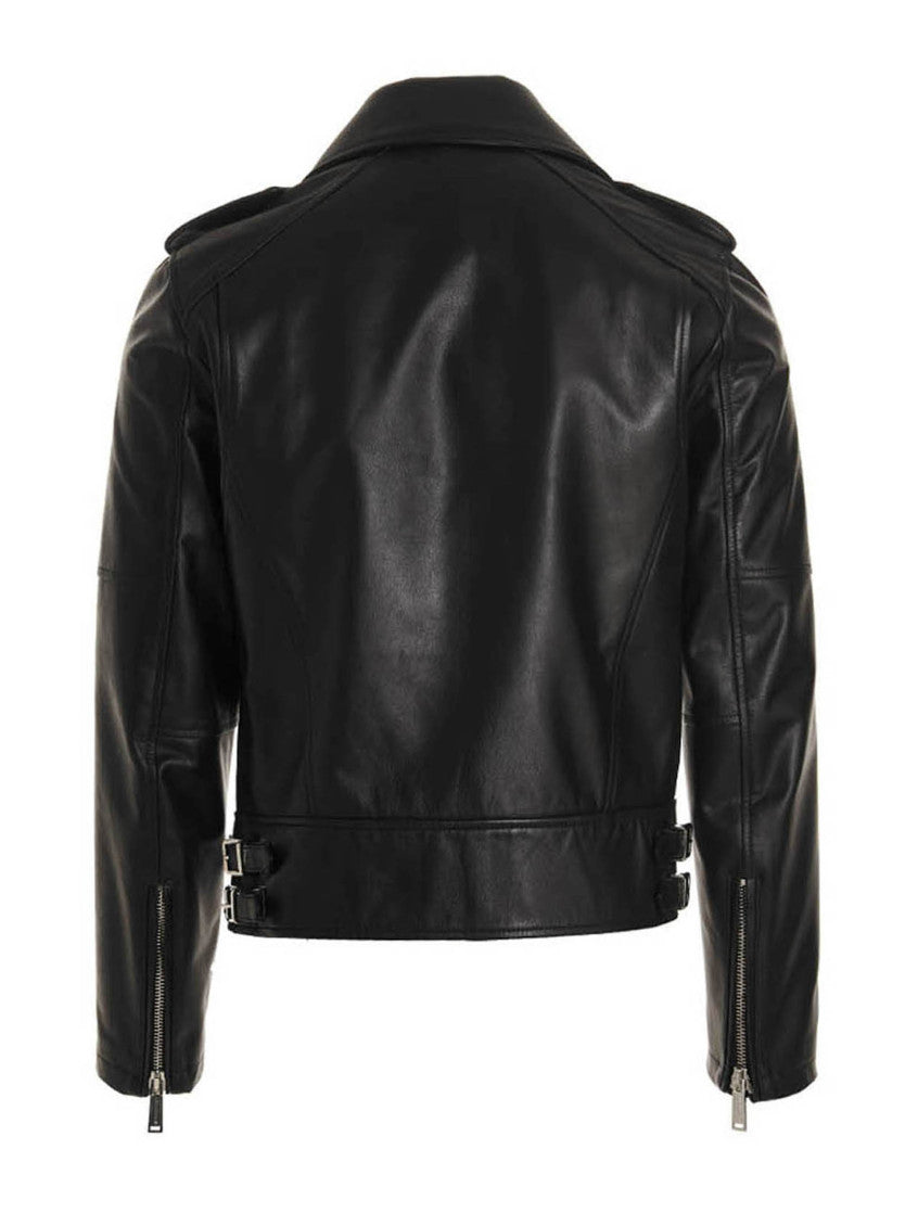 Black Notched Lapel Jacket 3