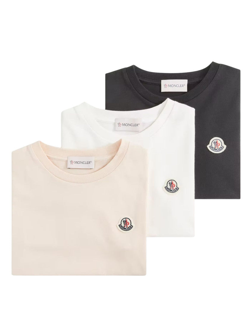 3-Piece Multicolor Logo T-shirt Sets 1