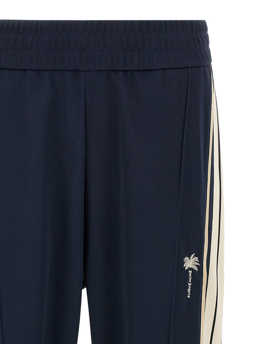 Blue Elasticated Joggers 3