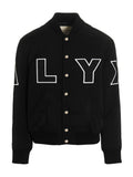 Black Logo Bomber Jacket 1