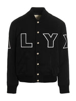 Black Logo Bomber Jacket 1