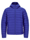 Blue Quilted Hood Jacket 1