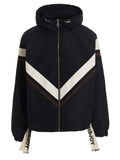 Blue Regular Hood Jacket 1