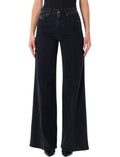 Black Flared High Rise Jeans 1