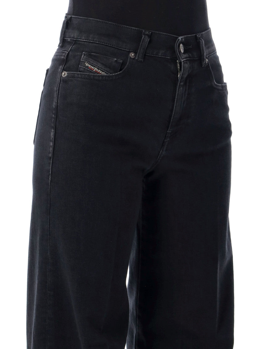 Black Flared High Rise Jeans 3