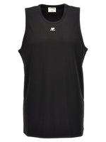 Black Logo Tank Top 1