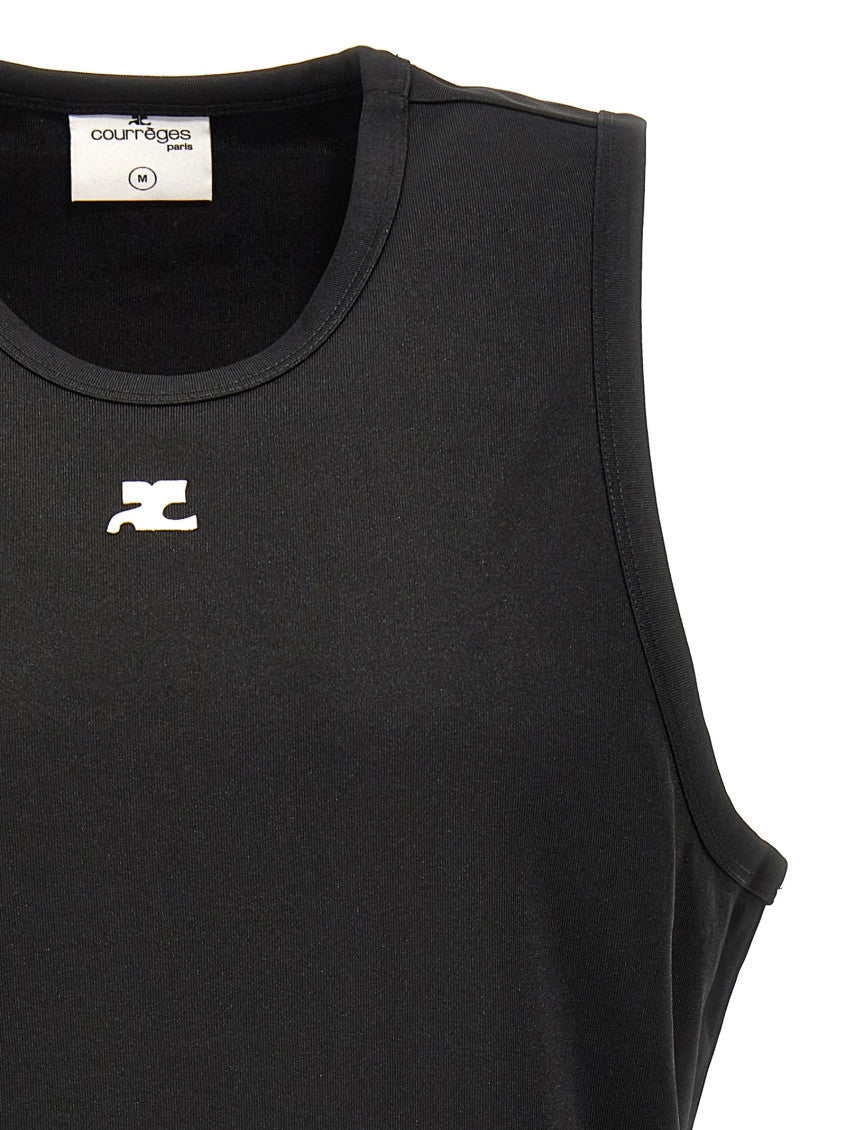 Black Logo Tank Top 3