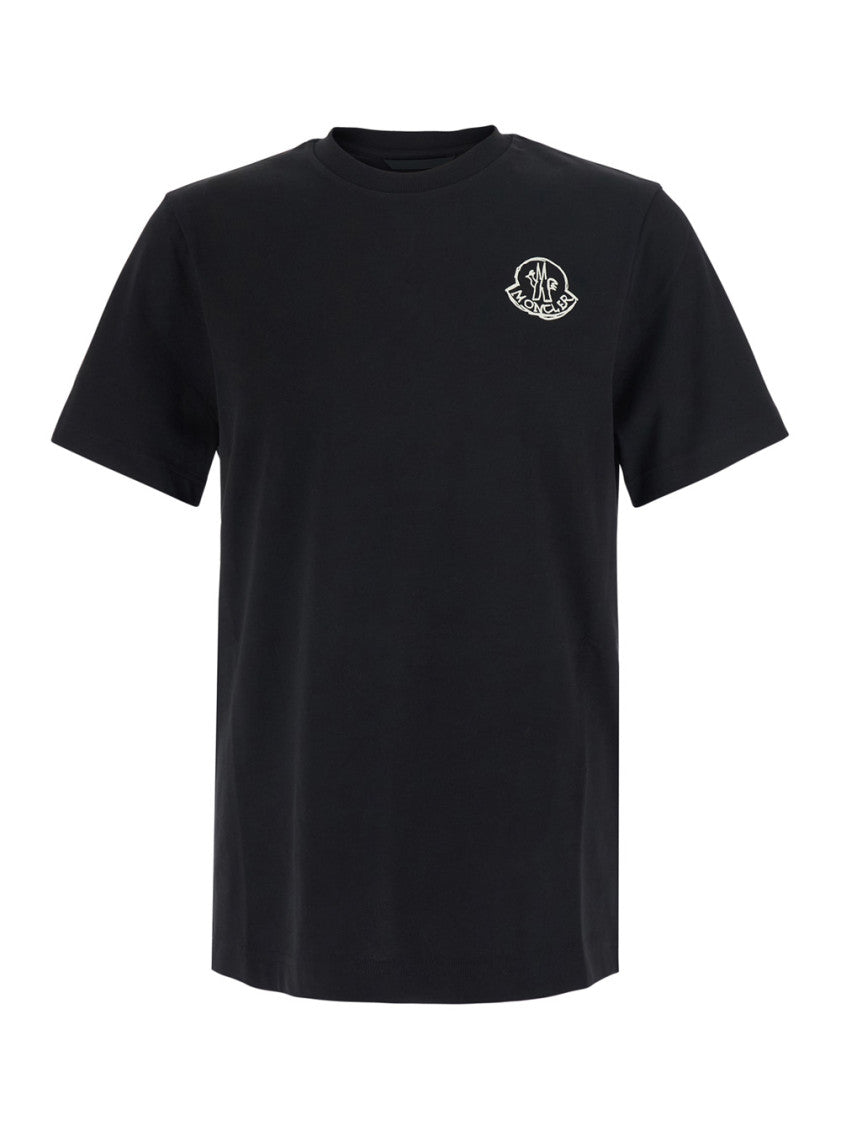 Black Regular Logo T-Shirt 1