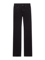 Black Straight Low Rise Jeans 1