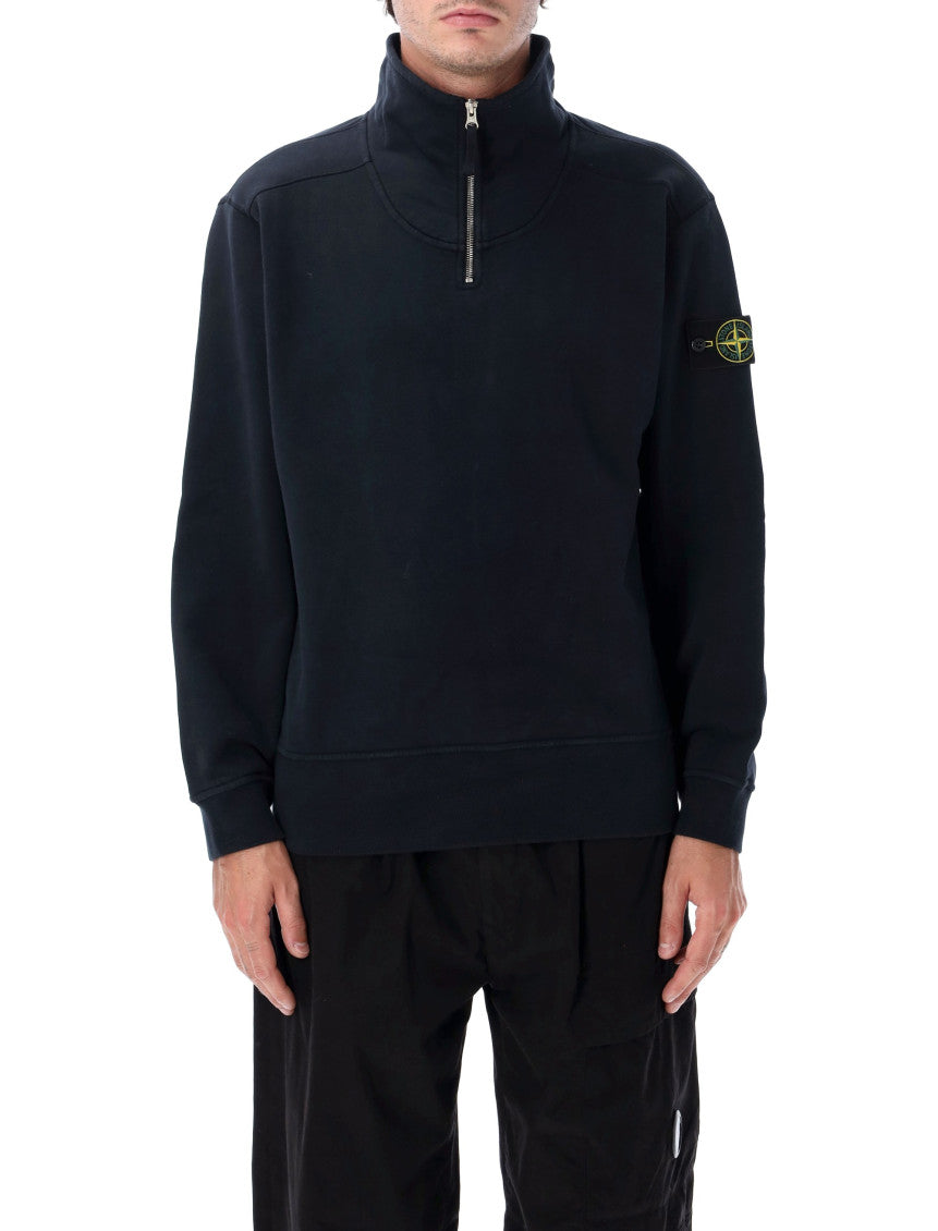 Dark Navy Relaxed Sweatshirt 1