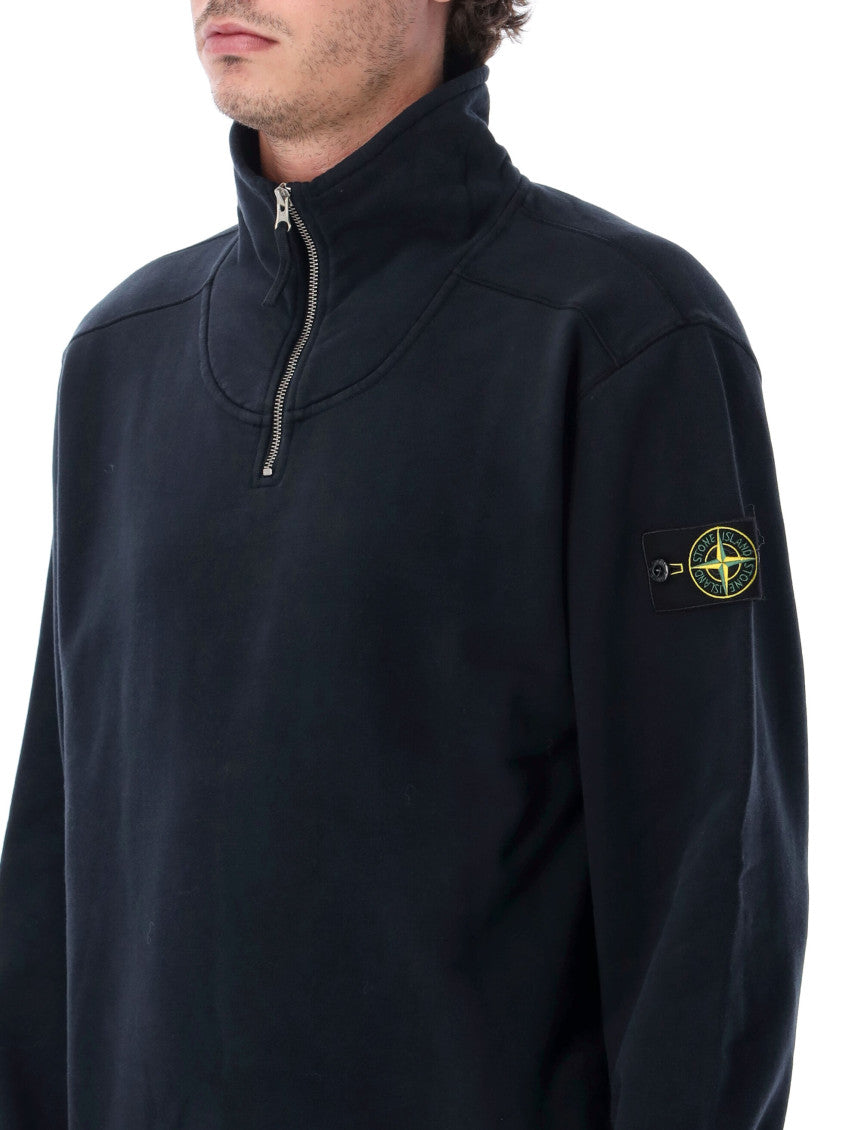 Dark Navy Relaxed Sweatshirt 3