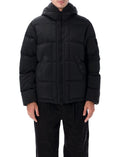 Black Quilted Hood Jacket 1