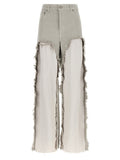 Grey Flared High Rise Jeans 1