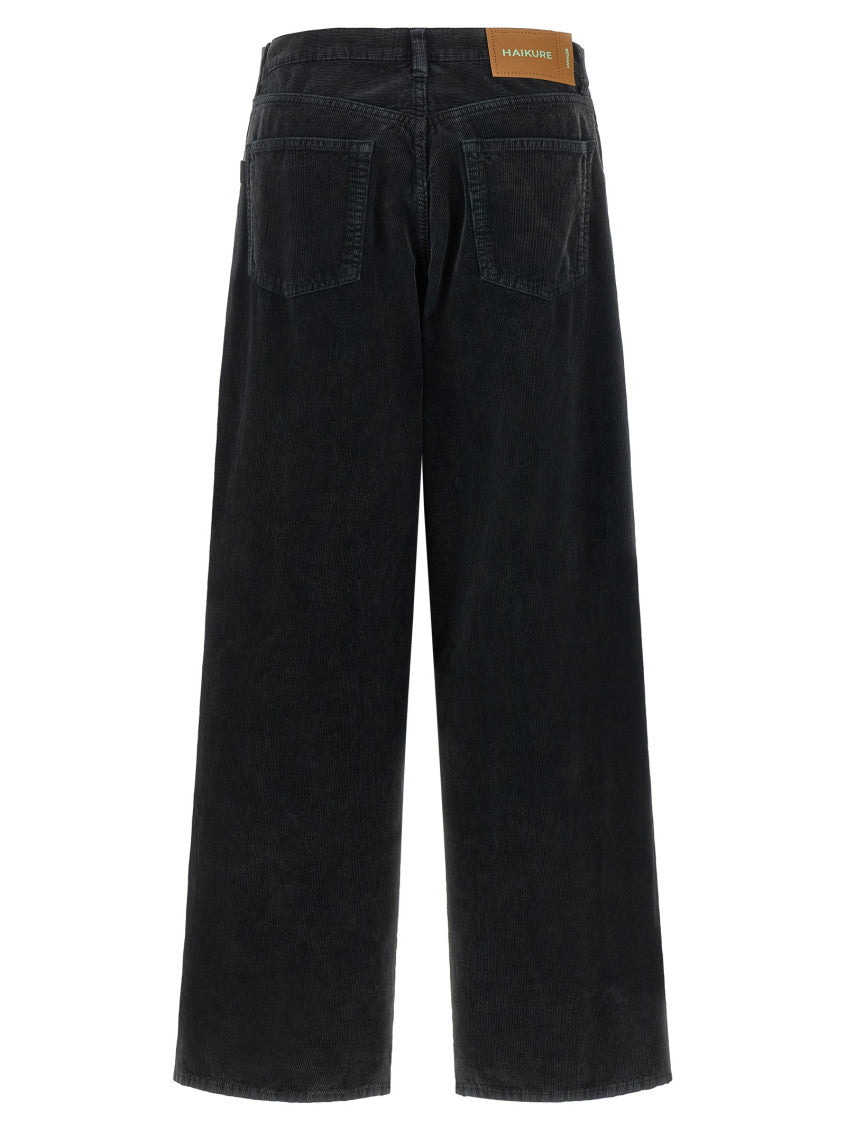Black Flared High Rise Jeans 2