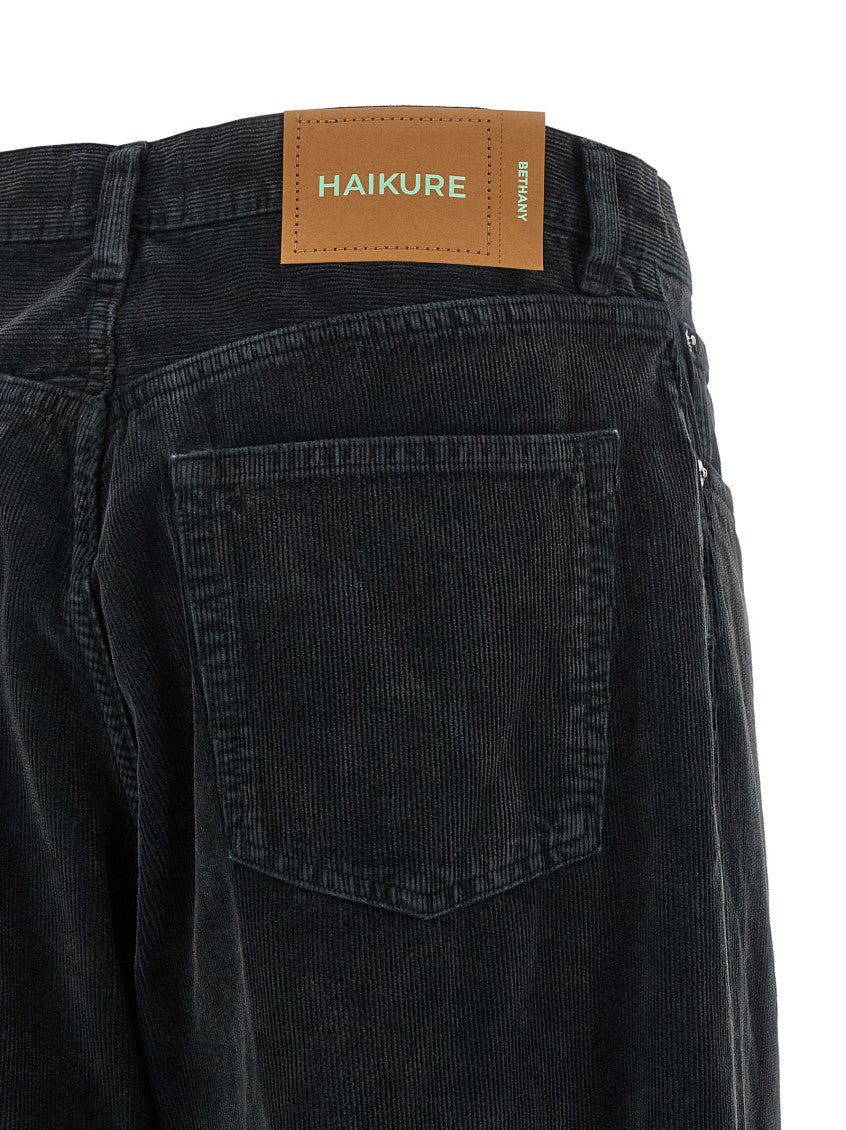 Black Flared High Rise Jeans 4
