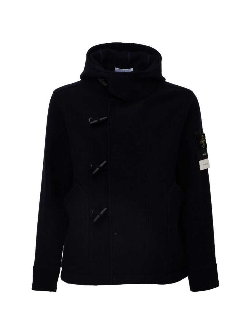 Black Regular Hood Jacket 1