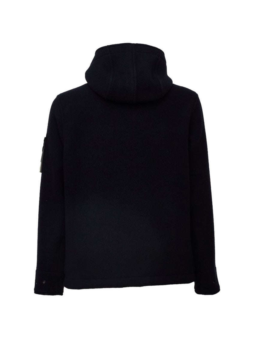 Black Regular Hood Jacket 2