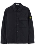 Dark Blue Regular Overshirt 1