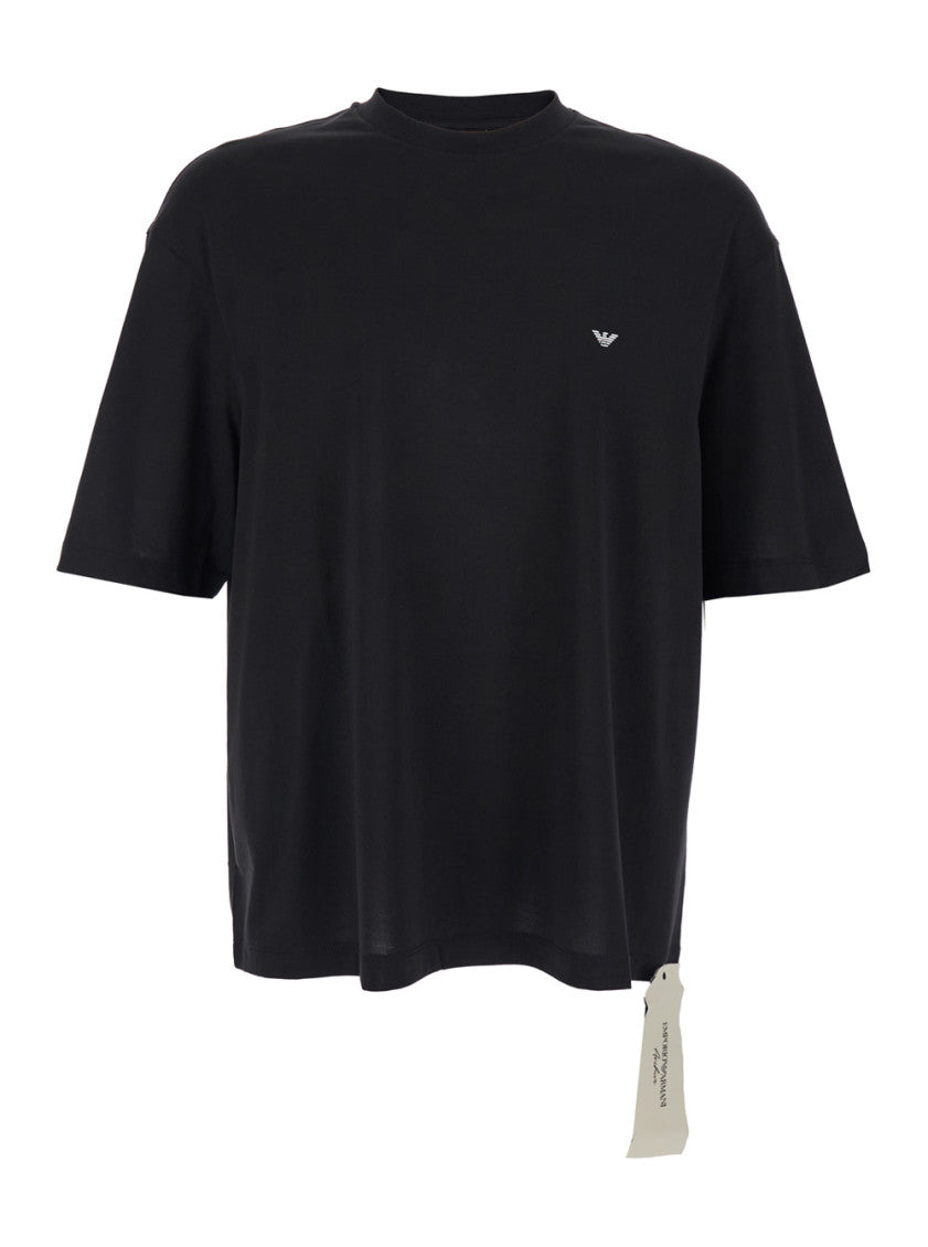 Black Relaxed Logo T-Shirt 1