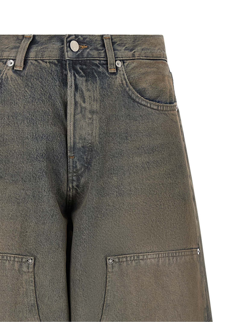 Light Blue Loose High Rise Jeans 3