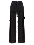 Black Flared High Rise Jeans 1