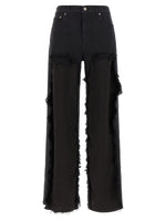Black Flared High Rise Jeans 1