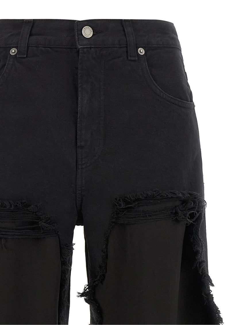 Black Flared High Rise Jeans 3