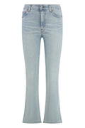 Light Blue Bootcut Mid Rise Jeans 1
